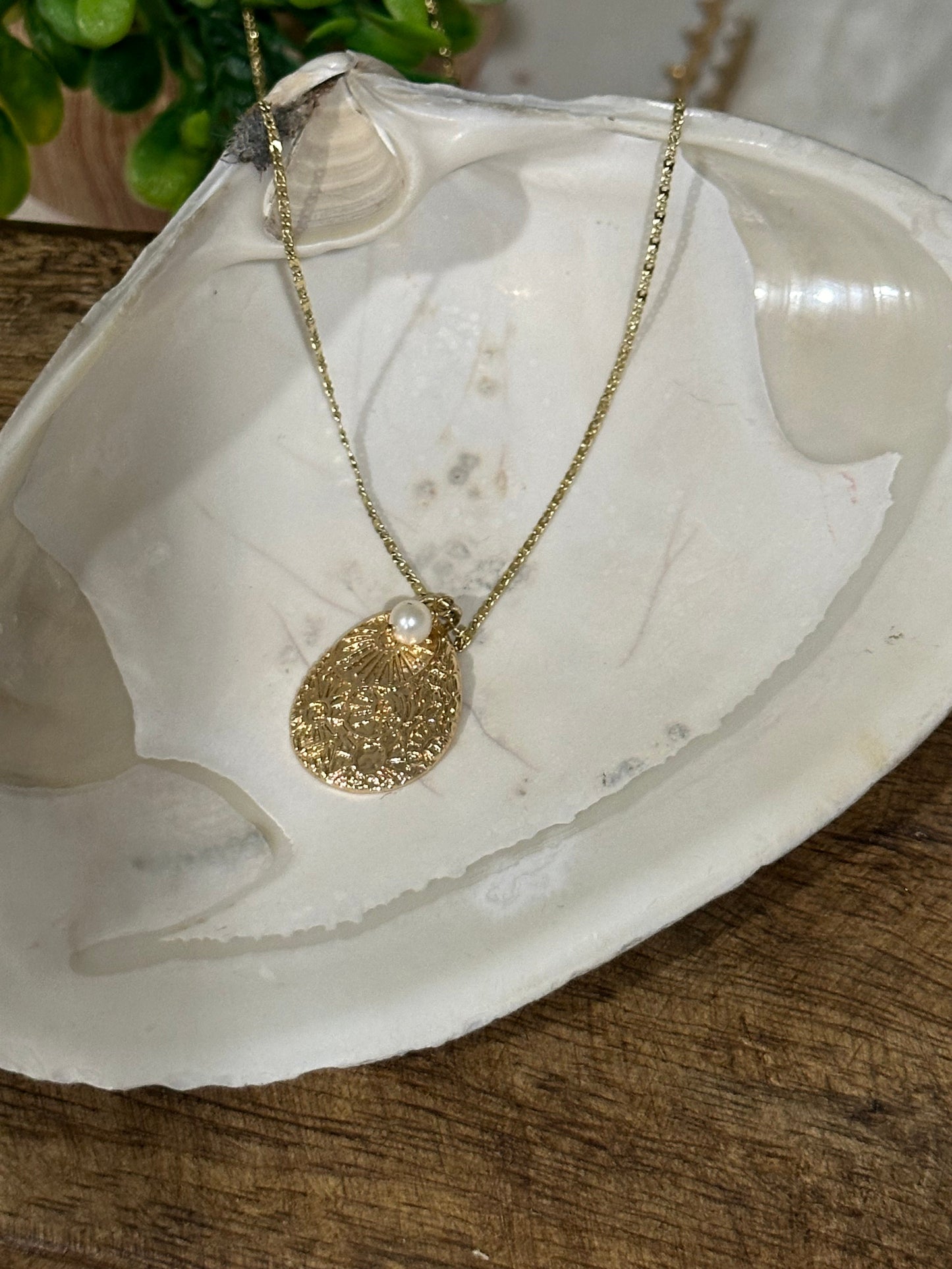 Collar de perlas Marina Teardrop