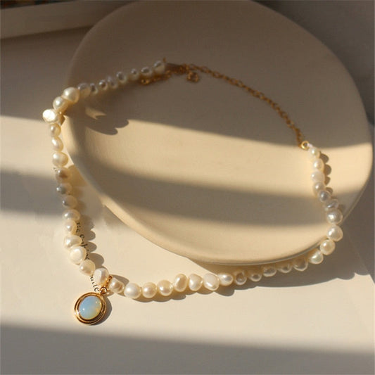 Colgante de Perlas Piedra de Luna
