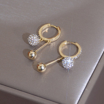 Aretes de Lujo de Perlas y Circonitas