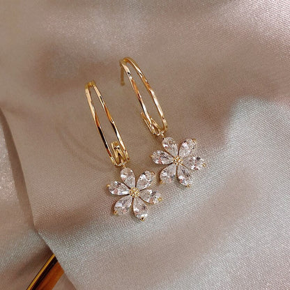 Pendientes de Cristal Daisy