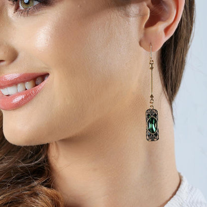 Pendientes de Cristal de Esmeralda